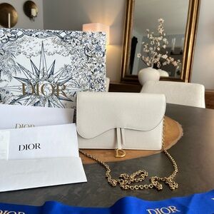 Dior saddle bag